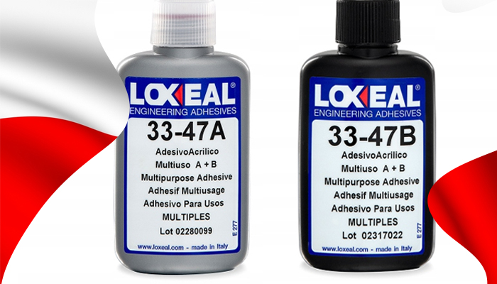 KLEJ METAKRYLOWY LOXEAL 33-47 A+B 100 ml