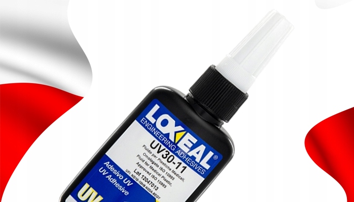 KLEJ UV DO TWORZYW PLEXI PVC LOXEAL 30-11 50 ml