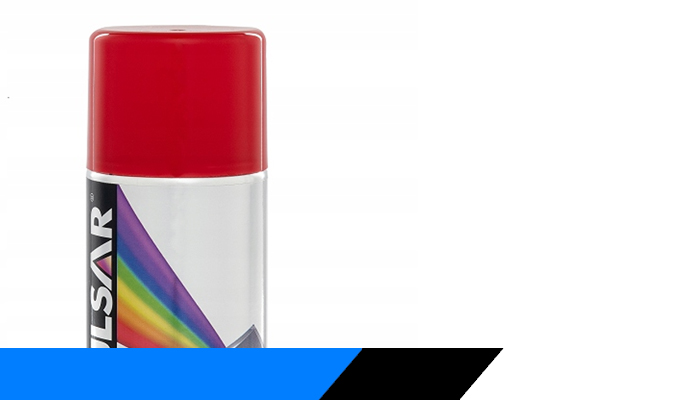 LAKIER CZERWONY POŁYSK PULSAR SPRAY RAL 3002 400 ml