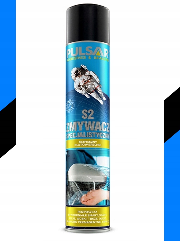 ZMYWACZ DO MARKERÓW SMARÓW PULSAR S2 BEZPIECZNY DLA POWIERZCHNI 750 ml