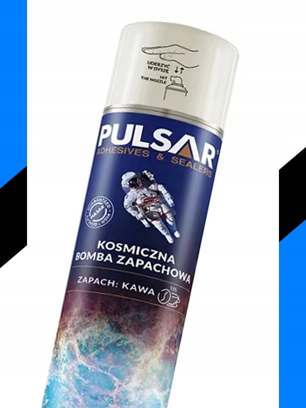 ODŚWIEŻACZ POWIETRZA SPRAY KOSMICZNA BOMBA ZAPACHOWA PULSAR KAWA 750 ml