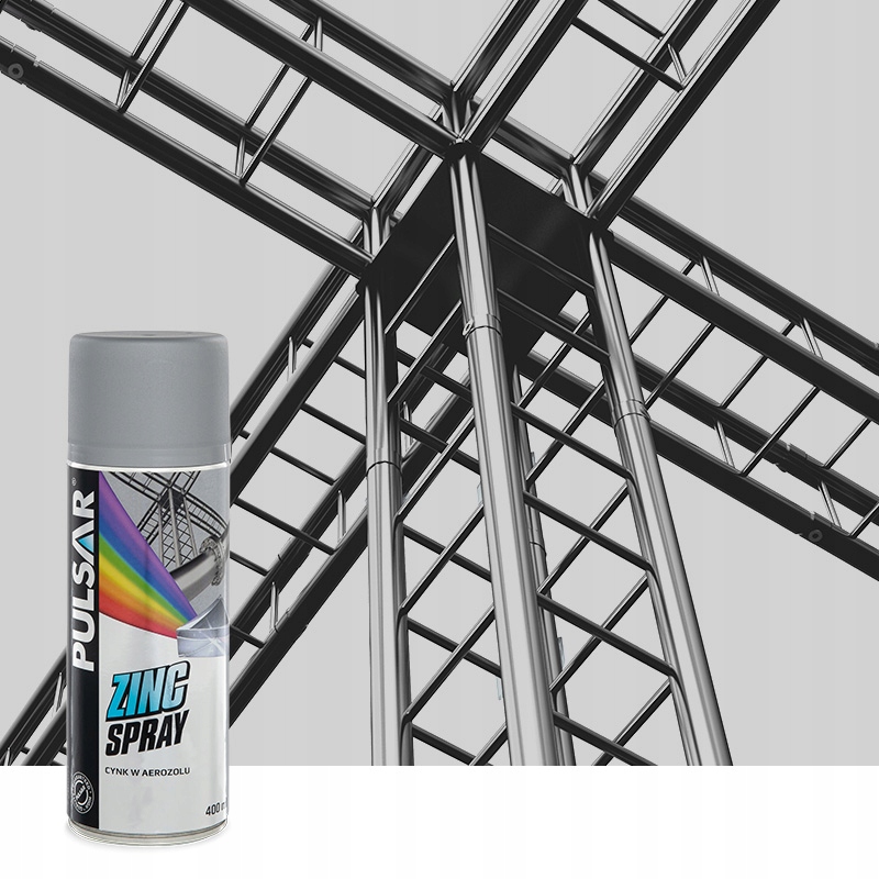 CYNK W SPRAYU PULSAR OCYNK PODKŁAD ANTYKOROZYJNY 400 ml x6
