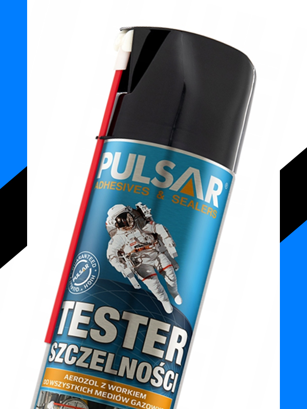 TESTER SZCZELNOŚCI GAZU PULSAR LPG PIANKA WYKRYWACZ 400 ml