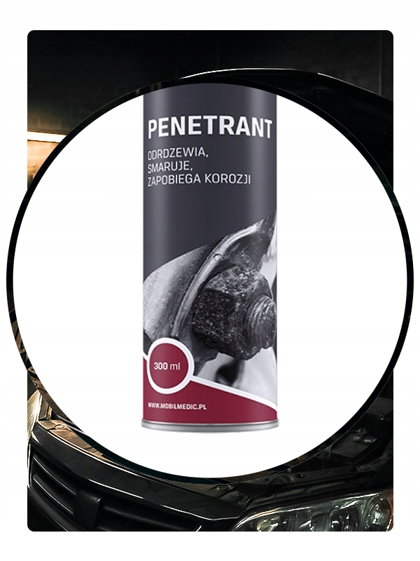 ODRDZEWIACZ DO ŚRUB SPRAY PENETRANT DO ODKRĘCANIA MOBIL MEDIC 300 ml