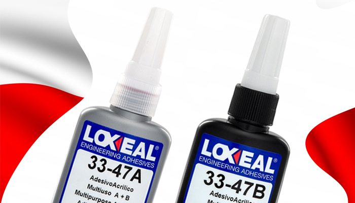 KLEJ METAKRYLOWY LOXEAL 33-47 A+B 100 ml