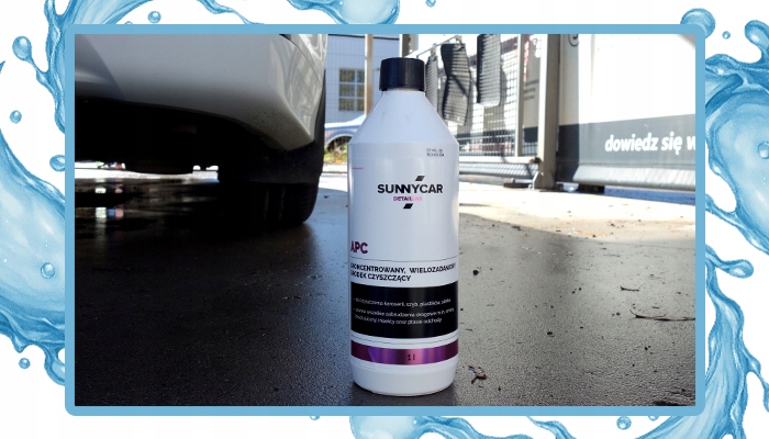 APC UNIWERSALNY WIELOZADANIOWY ŚRODEK CZYSZCZĄCY SUNNYCAR 1L