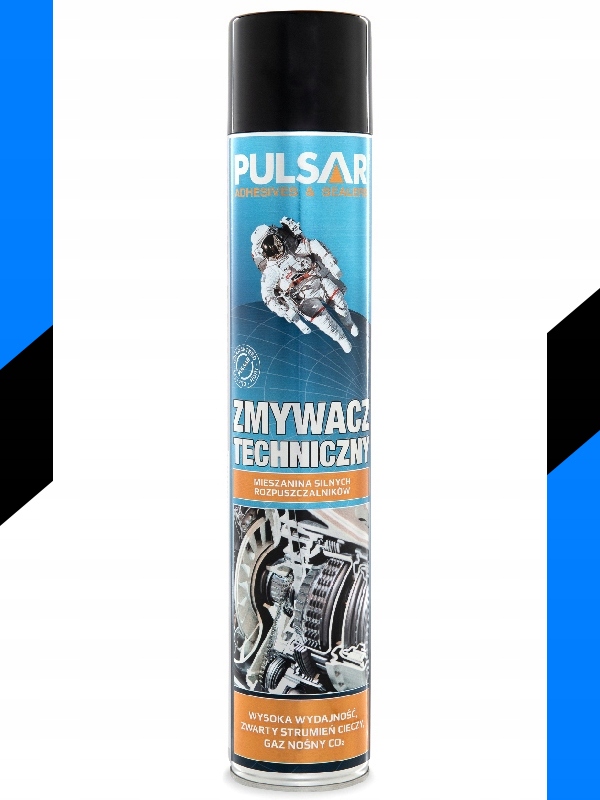 ZMYWACZ TECHNICZNY PULSAR USUWA KLEJE SMARY WOSKI OLEJE SPRAY 750 ml