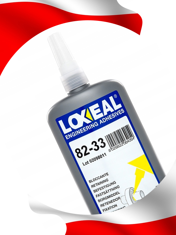 KLEJ DO ŁOŻYSK TULEI PIAST LOXEAL 82-33 SZYBKIE UTWARDZANIE 250 ml