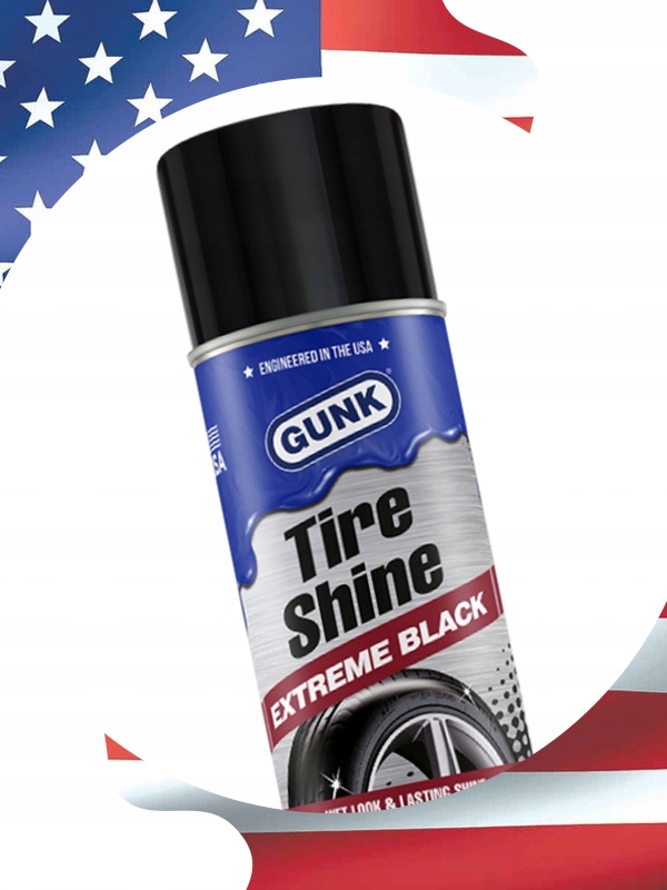 CZERNIDŁO DO OPON GUNK PIELĘGNUJE I NABŁYSZCZA 400 ml