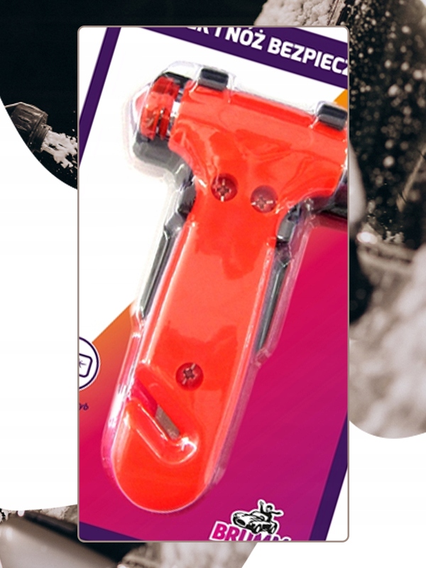 MŁOTEK BEZPIECZEŃSTWA BRUMM NÓŻ ŻYCIA