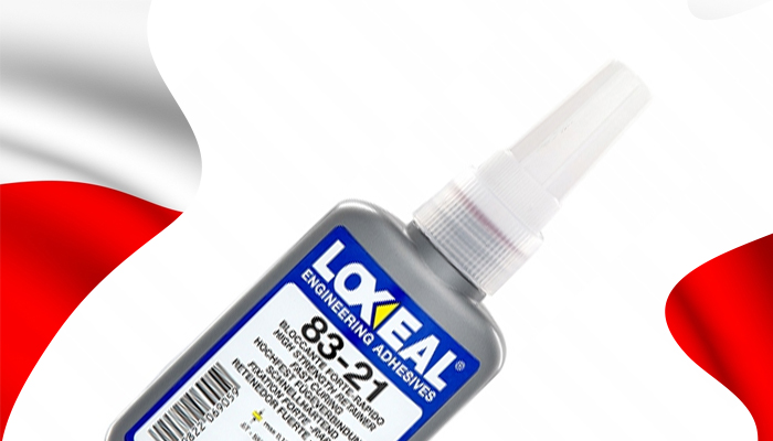 KLEJ DO ŁOŻYSK PIAST TULEI LOXEAL 83-21 DUŻA WYTRZYMAŁOŚĆ 50 ml
