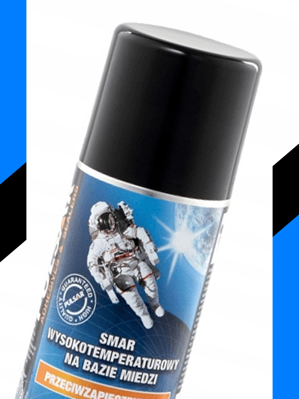SMAR MIEDZIANY W SPRAYU MIEDZIOWY PULSAR WYSOKOTEMPERATUROWY 150 ml