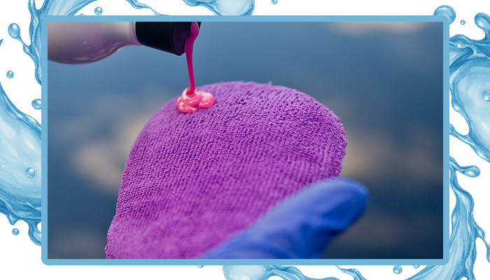 APLIKATOR Z MIKROFIBRY Z KIESZONKĄ SUNNYCAR