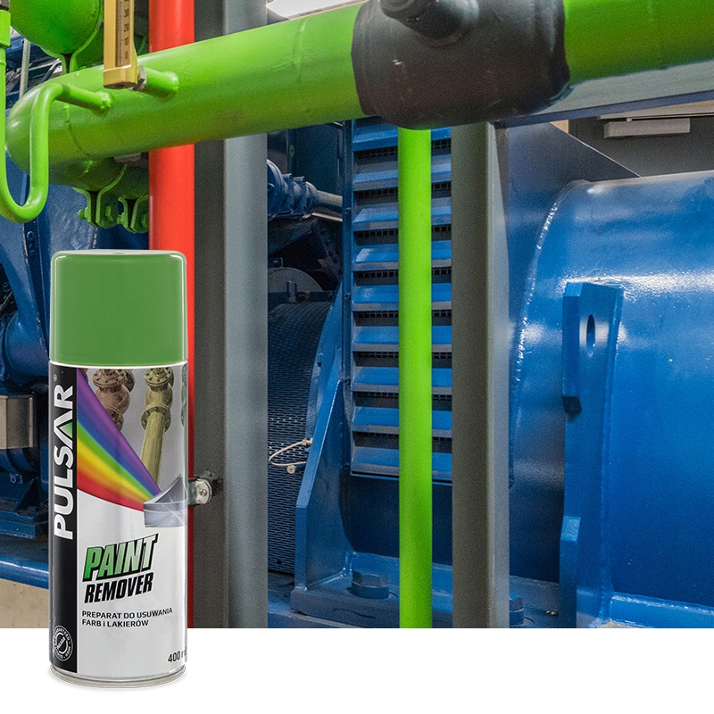 PAINT REMOVER PULSAR ŚRODEK DO USUWANIA LAKIERU FARB SPRAY 400 ml x9