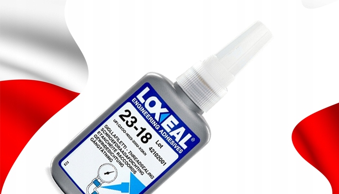 KLEJ DO GWINTÓW USZCZELNIACZ ŁATWO DEMONTOWALNY LOXEAL 23-18 50 ml