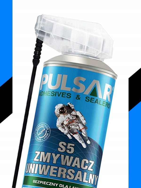 ZMYWACZ UNIWERSALNY PULSAR S5 BEZPIECZNY DLA LAKIERU AEROZOL 380 ml