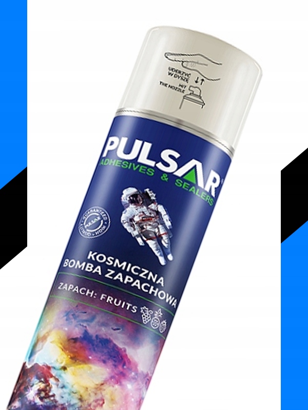 ODŚWIEŻACZ POWIETRZA SPRAY PULSAR KOSMICZNA BOMBA ZAPACHOWA FRUITS 750 ml