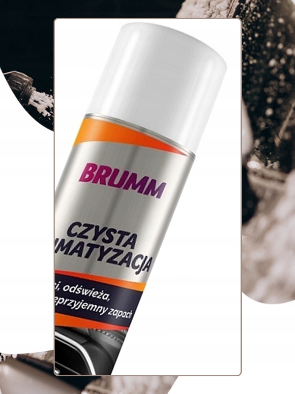 GRANAT DO KLIMATYZACJI BRUMM ODŚWIEŻA USUWA NIEPRZYJEMNE ZAPACHY 150 ml