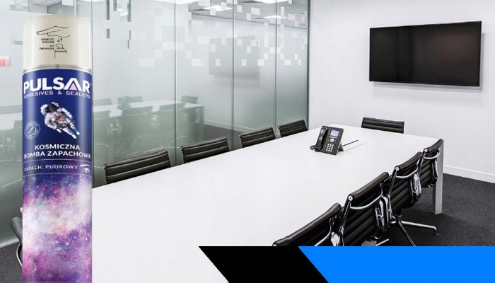 ODŚWIEŻACZ POWIETRZA SPRAY KOSMICZNA BOMBA ZAPACHOWA PULSAR PUDROWA 750 ml