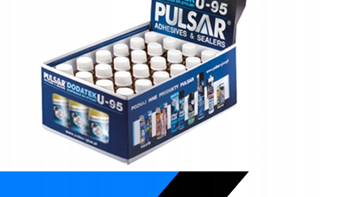 DODATEK DO BENZYNY ZASTĘPUJĄCY OŁÓW PULSAR U-95 PRZECIWSTUKOWY 50 ml 24 szt