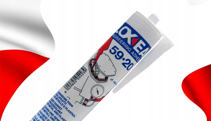 SILIKON USZCZELKA SILIKONOWA LOXEAL 59-20 NEUTRALNA BEZBARWNA 310 ml