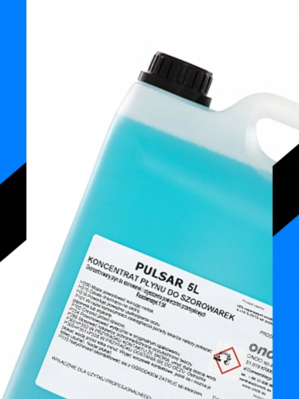 PŁYN DO SZOROWARKI KONCENTRAT DO PODŁÓG PULSAR UNIWERSALNY WYDAJNY 5L