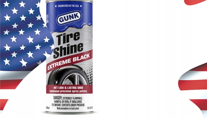 CZERNIDŁO DO OPON GUNK PIELĘGNUJE I NABŁYSZCZA 400 ml