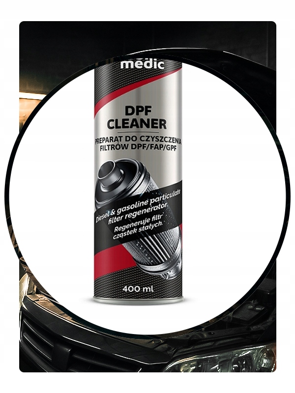 ŚRODEK DO CZYSZCZENIA FILTRÓW DPF FAP GPF MOBIL MEDIC 400 ml