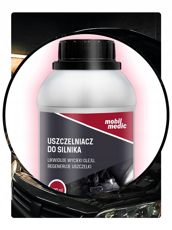 USZCZELNIACZ DO SILNIKA MOBIL MEDIC LIKWIDUJE WYCIEKI OLEJU 300 ml