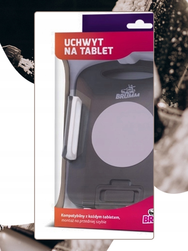 UCHWYT NA TABLET DO SAMOCHODU BRUMM NA SZYBĘ 7''-10''