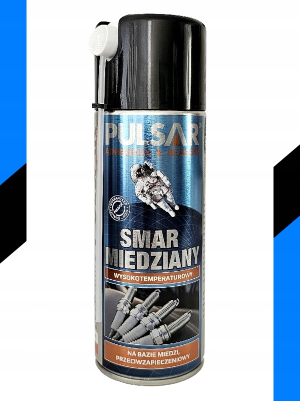 SMAR MIEDZIOWY W SPRAYU MIEDZIANY PULSAR WYSOKOTEMPERATUROWY 400 ml