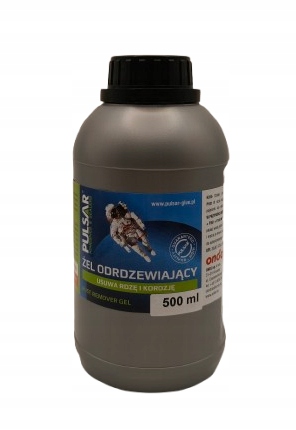 ODRDZEWIACZ W ŻELU PULSAR USUWA RDZĘ I KOROZJĘ MOCNY 500 ml