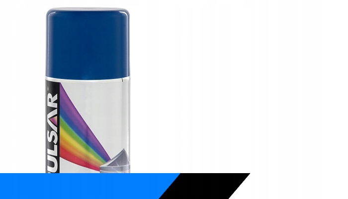FARBA LAKIER NIEBIESKI POŁYSK PULSAR SPRAY RAL 5010 400ml