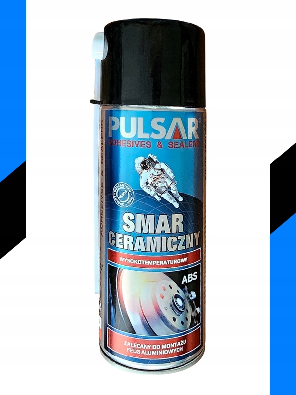 SMAR CERAMICZNY DO HAMULCÓW ŚRUB PULSAR SPRAY PRZECIWZAPIECZENIOWY 400 ml
