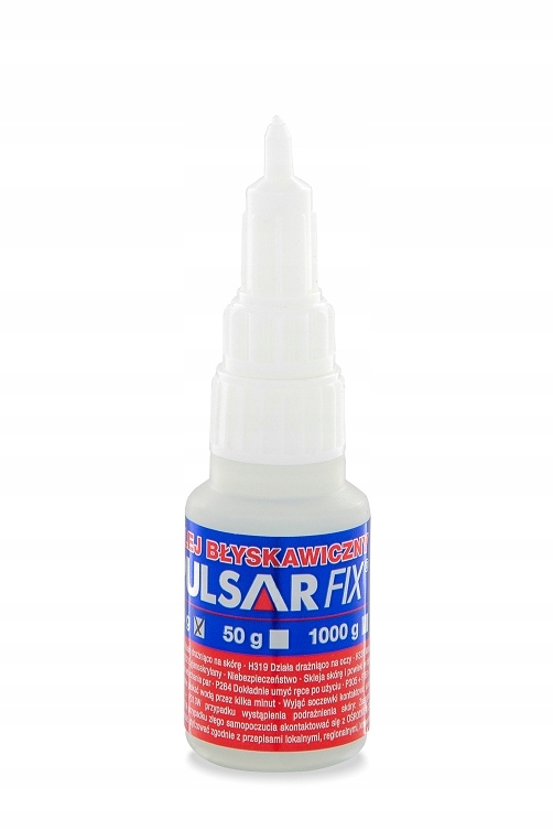 KLEJ CYJANOAKRYLOWY Z AKTYWATOREM RZADKI SEKUNDOWY PULSAR 20 ml + 150 ml