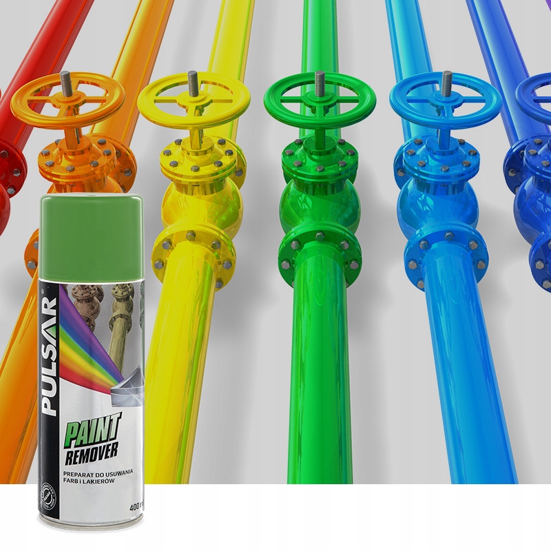 PAINT REMOVER PULSAR ŚRODEK DO USUWANIA LAKIERU FARB SPRAY 400 ml x11