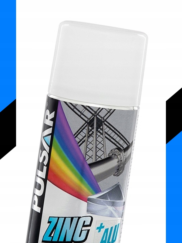 CYNK W SPRAYU + ALUMINIUM PULSAR OCYNK PODKŁAD ANTYKOROZYJNY SPRAY 400 ml