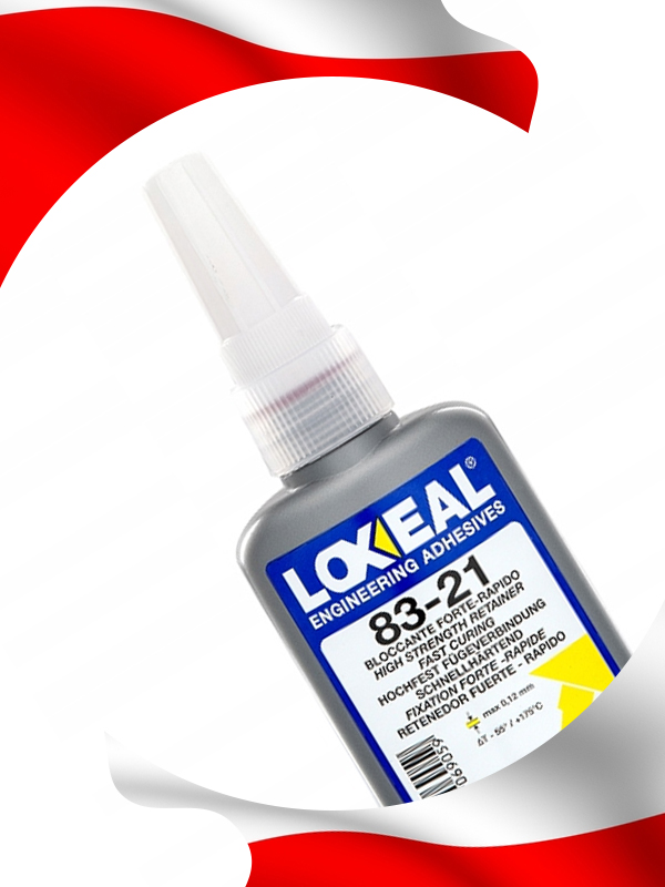 KLEJ DO ŁOŻYSK PIAST TULEI LOXEAL 83-21 DUŻA WYTRZYMAŁOŚĆ 50 ml