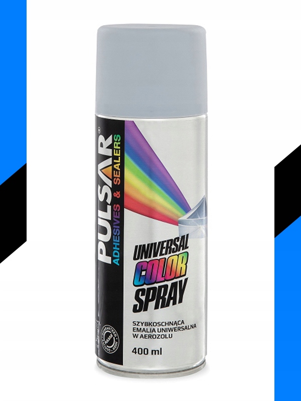 FARBA SPRAY SZARY JASNY MAT PULSAR 400 ml EMALIA PODKŁAD