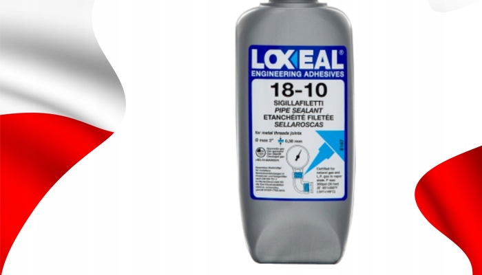KLEJ DO GWINTÓW USZCZELNIACZ LOXEAL 18-10 ŁATWO DEMONTOWALNY 50 ml