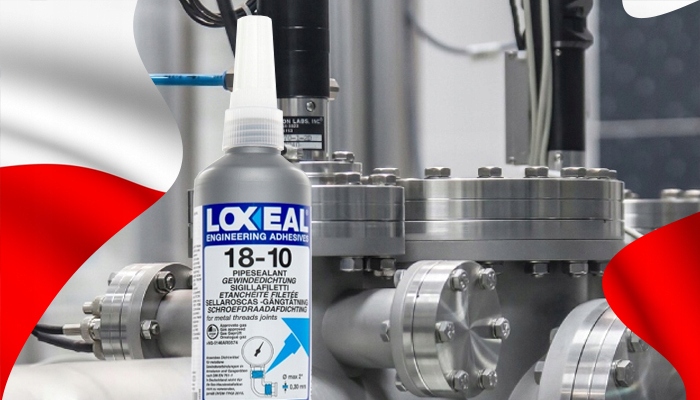 KLEJ DO GWINTÓW USZCZELNIACZ LOXEAL 18-10 ŁATWO DEMONTOWALNY 250 ml