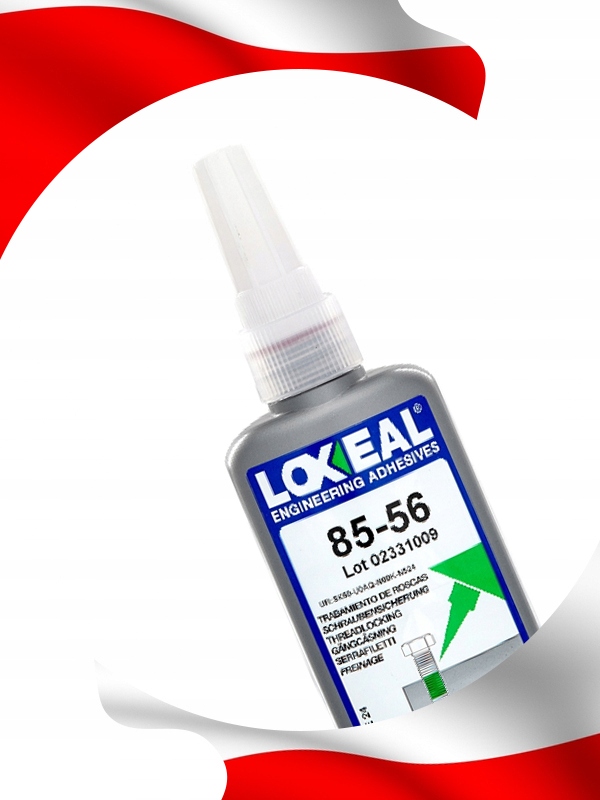 KLEJ DO GWINTÓW ŚRUB MOCNY LOXEAL 85-56 M56 2'' 50 ml