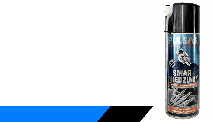 SMAR MIEDZIANY W SPRAYU MIEDZIOWY PULSAR WYSOKOTEMPERATUROWY 400 ml