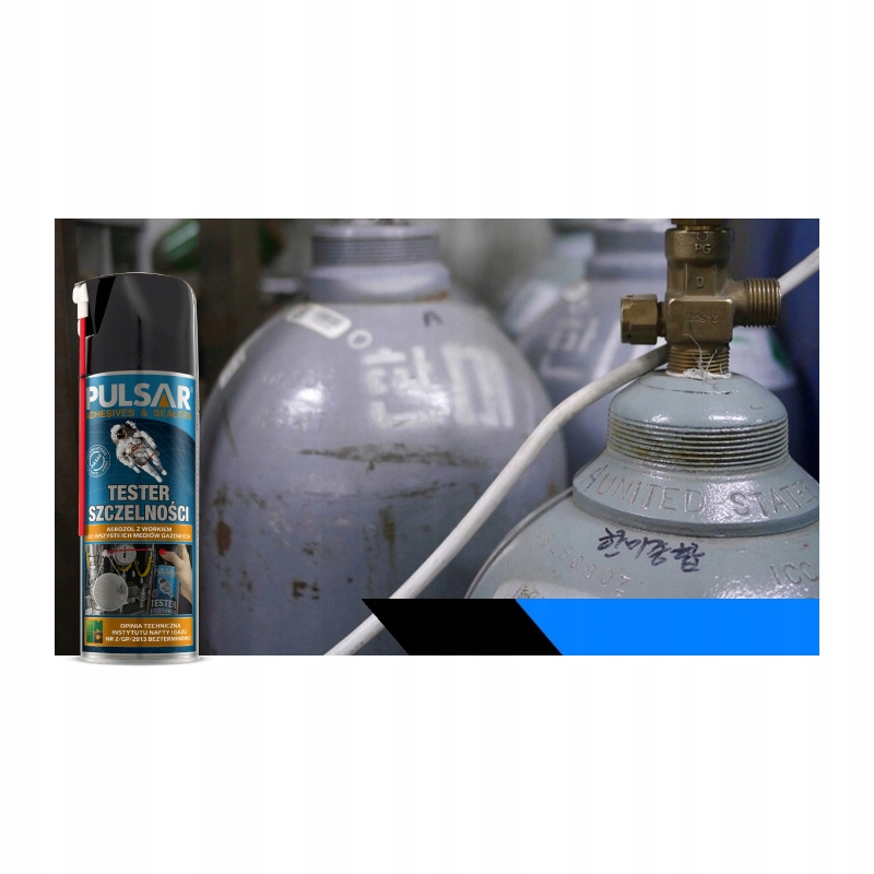TESTER SZCZELNOŚCI GAZU PULSAR LPG PIANKA WYKRYWACZ 320 ml