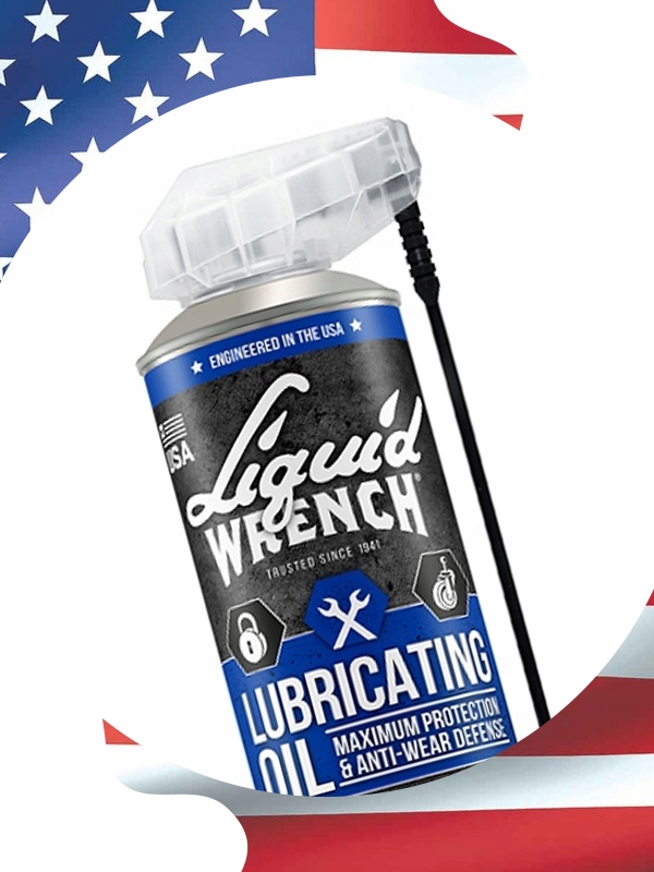 ODRDZEWIACZ DO ŚRUB ZAWIASÓW NAKRĘTEK LIQUID WRENCH OLEJ SMARUJĄCY 380 ml