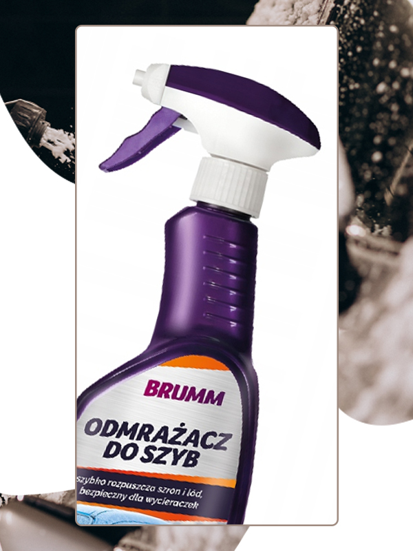 ODMRAŻACZ DO SZYB SAMOCHODOWYCH MOCNY BRUMM ATOMIZER 500 ml