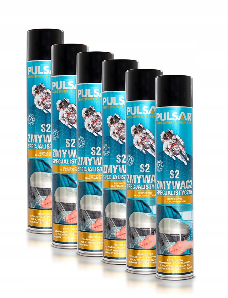 ZMYWACZ DO MARKERÓW SMARÓW WOSKÓW PULSAR S2 750 ml x6
