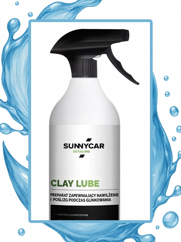 PREPARAT POD GLINKOWANIE SUNNYCAR CLAY LUBE NADAJE POŚLIZG POD GLINKĘ 1L