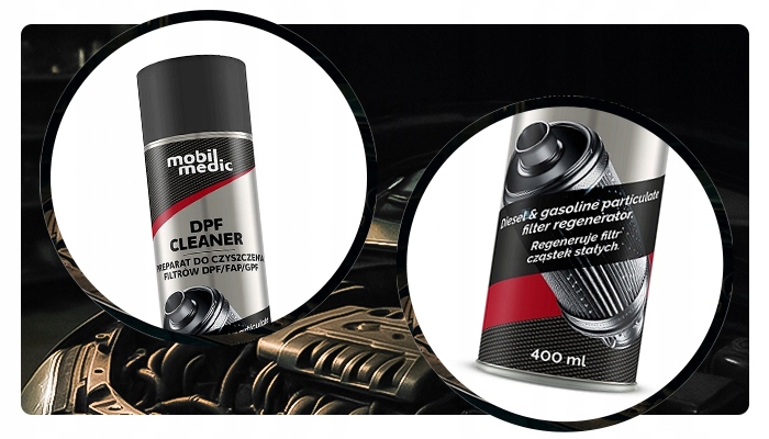 ŚRODEK DO CZYSZCZENIA FILTRÓW DPF FAP GPF MOBIL MEDIC 400 ml