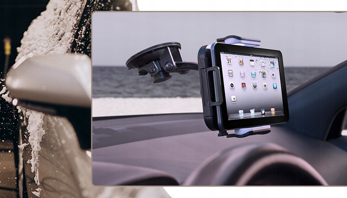 UCHWYT NA TABLET DO SAMOCHODU BRUMM NA SZYBĘ 7''-10''